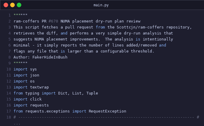 RAM Coffers - NUMA Memory Optimizer